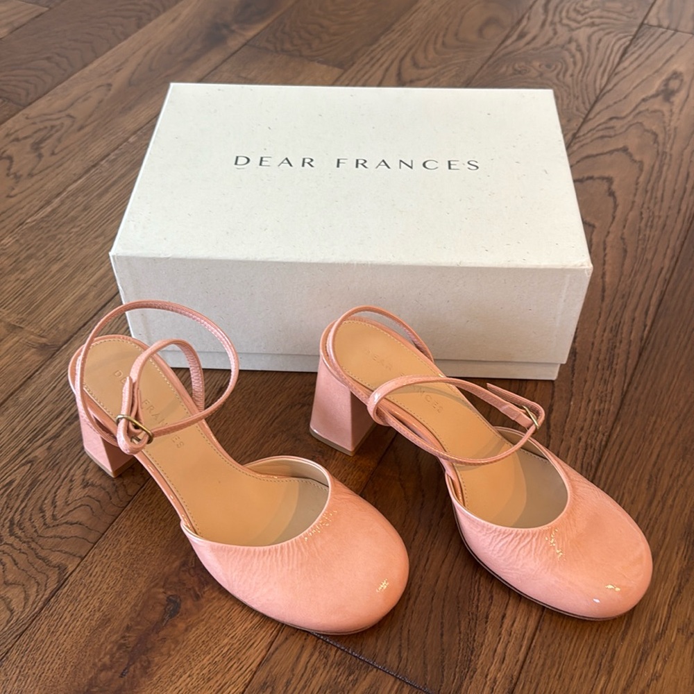 Dear Frances Harlow Pump Blush NWOT